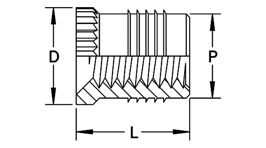 PFZ Press-in Fin Inserts
