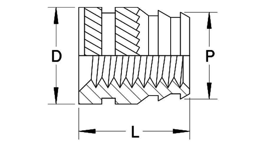 THZ Tapered Hole Inserts