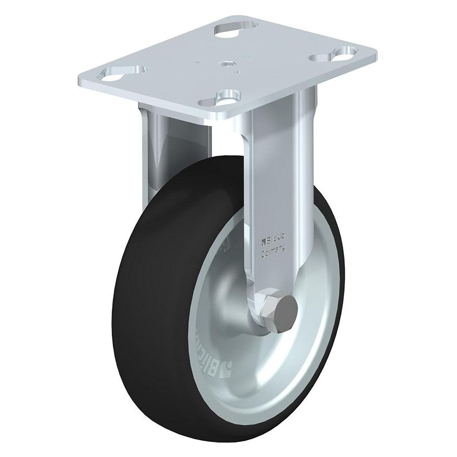 BKPA - Light duty fixed caster with top plate fitting