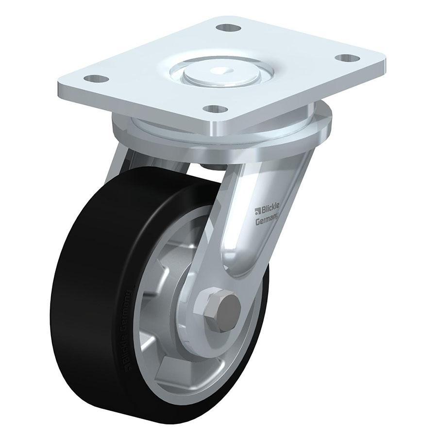 LO - Welded steel heavy duty swivel caster