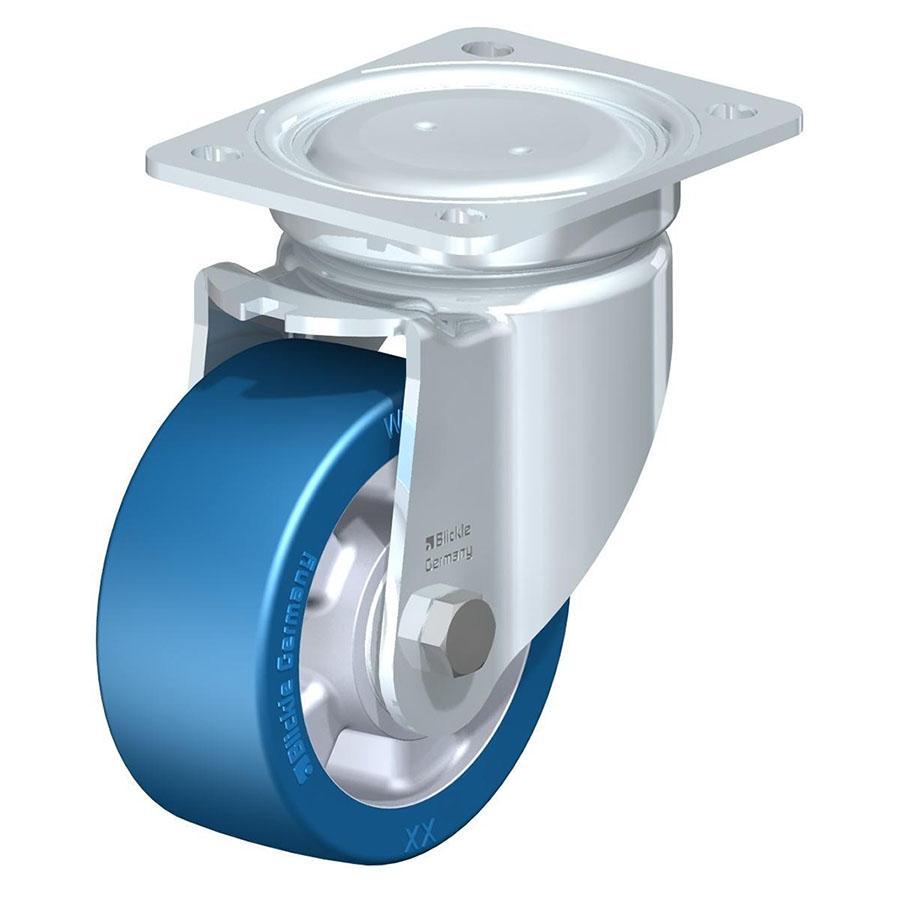 LU - Pressed steel swivel caster