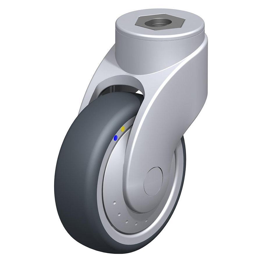 LWGXE - Synthetic swivel caster Blickle WAVE