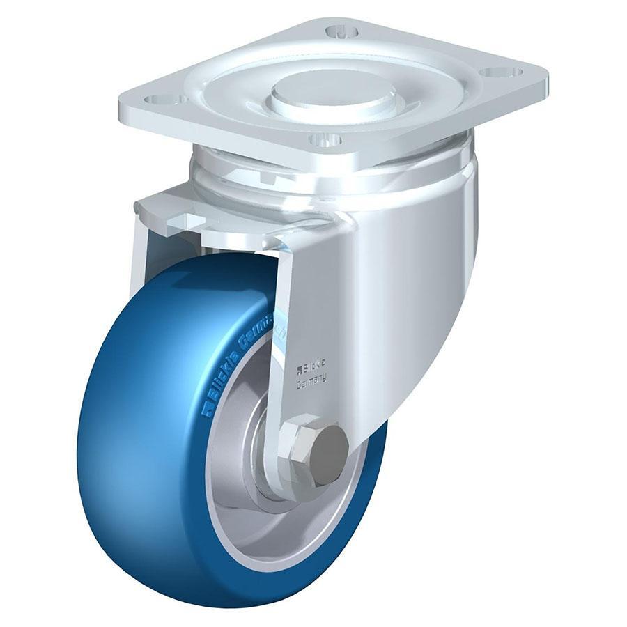 LH - Pressed steel swivel caster