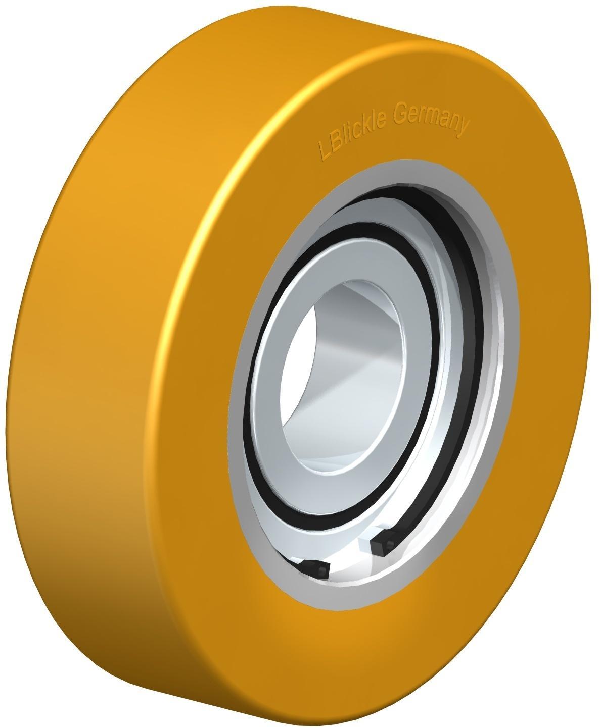 FSTH Guide Roller with Blickle Extrathane® Polyurethane Tread