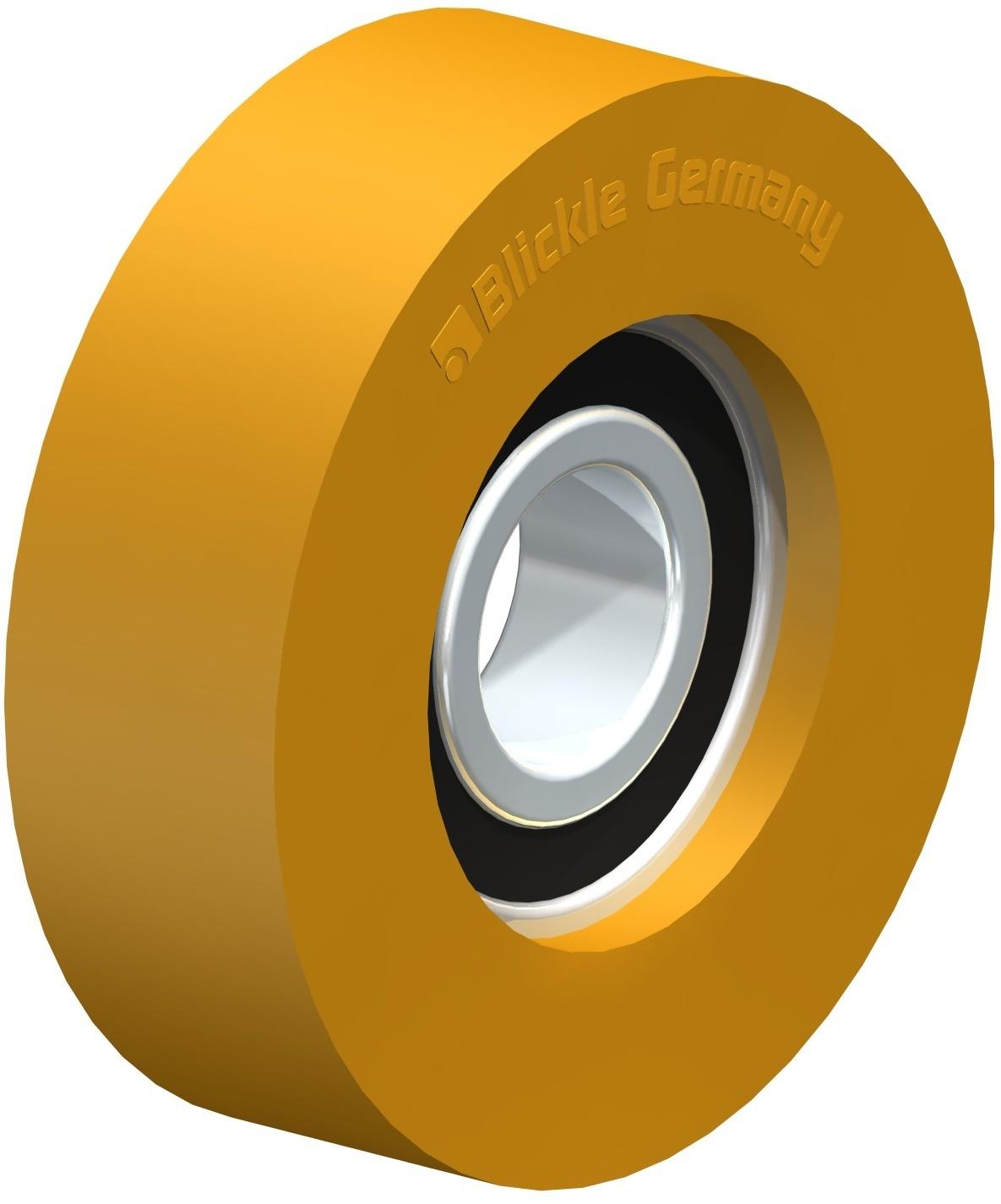 FTH Guide Roller with Blickle Extrathane® Polyurethane Tread