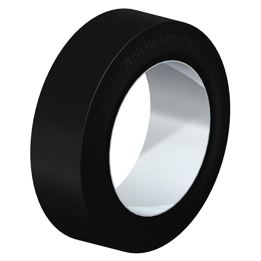 BEV - Press-on band with elastic solid rubber tread