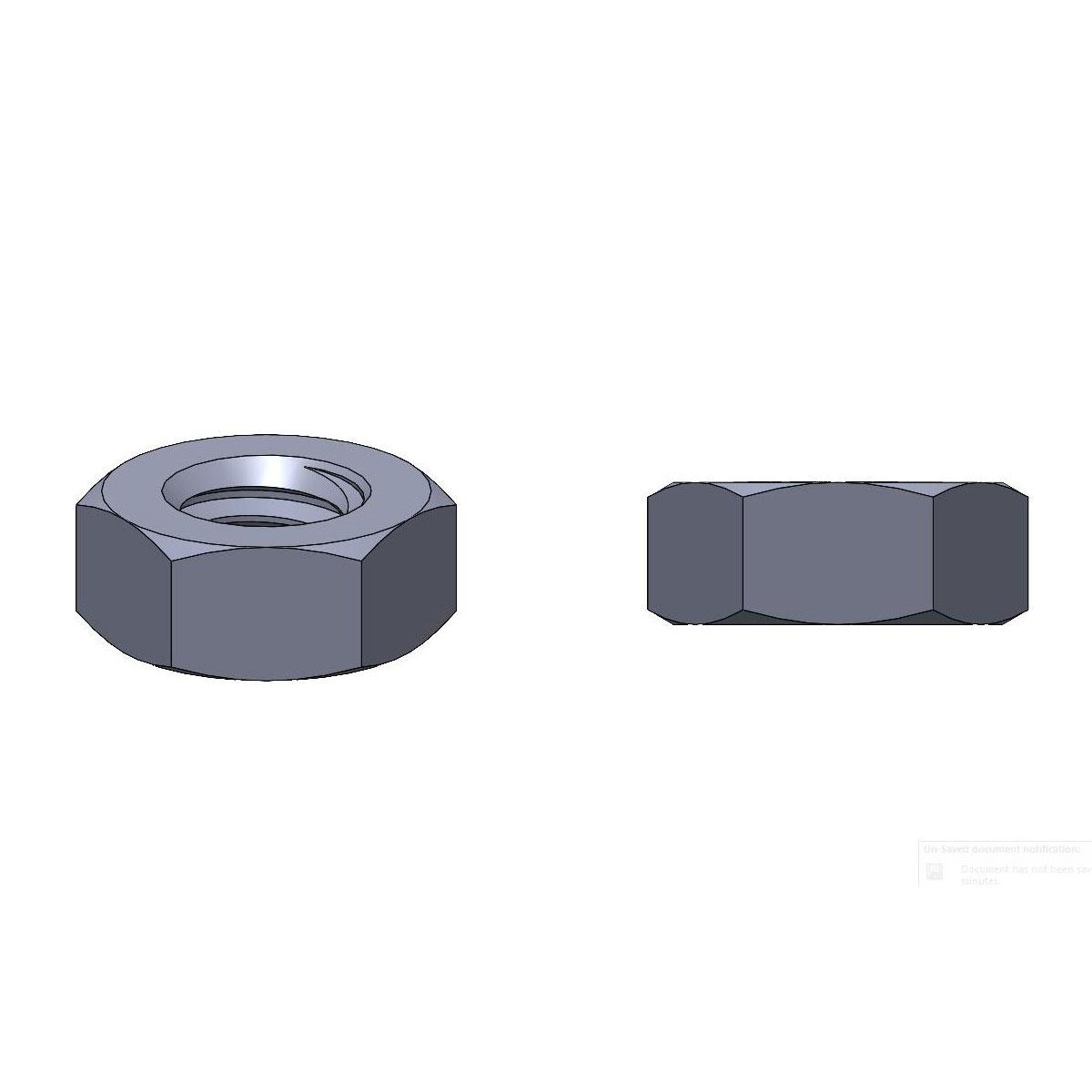 Hex Nuts Style 2