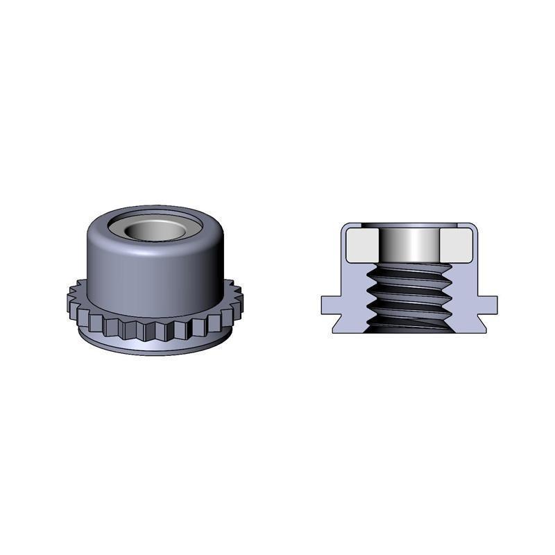 NN Nylon Locking Self-Clinching Nuts