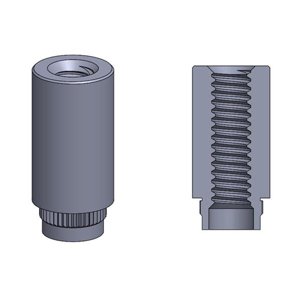 TE Broaching, Swage-In Self-clinching Standoffs