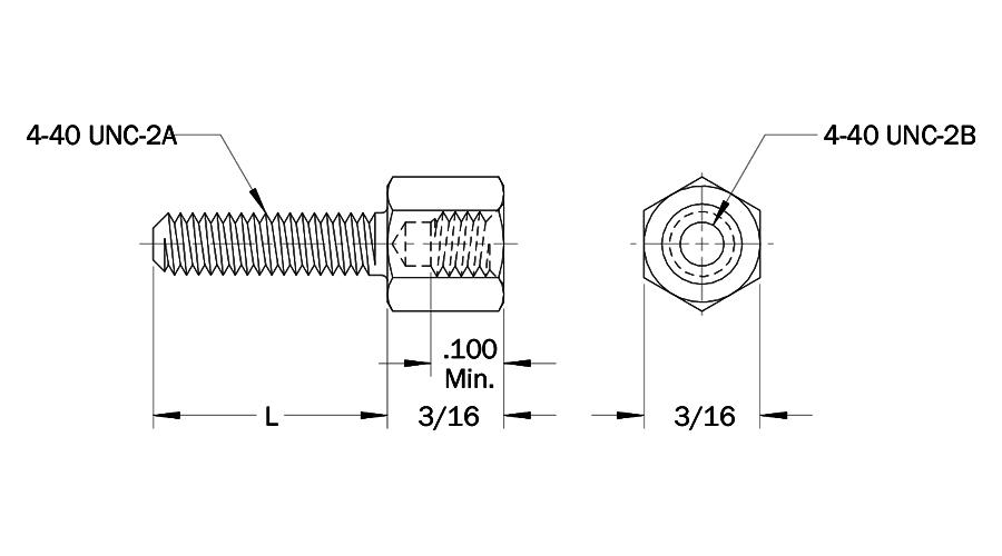 HJS Hex Jack Standoffs