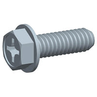 Indented Hex Washer Head Machine Screws