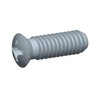 Trimmed Oval Head Machine Screws